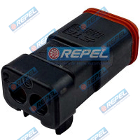 Conector Elétrico RP1004803 Deutsch DT06-2S Deutsch DT062S