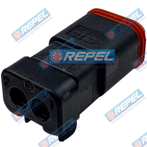 Conector Elétrico RP1004803 Deutsch DT06-2S Deutsch DT062S
