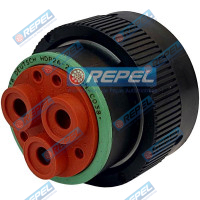 Conector Elétrico Repel RP1004838 Repel 1004838 Deutsch HDP26-24-7SN