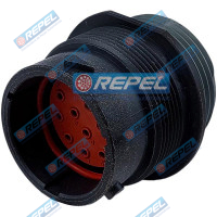 Conector Elétrico Repel RP1004843 Case 84284800 New Holland 84284800