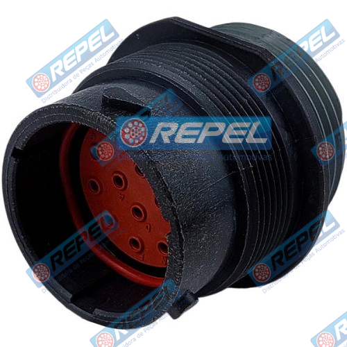 Conector Elétrico Repel RP1004843 Case 84284800 New Holland 84284800