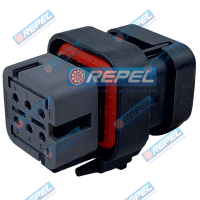 Conector Elétrico Repel RP1004881 John Deere 57M9787