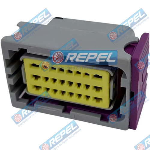 Conector Elétrico Repel RP1004986 Case 84155775 New Holland 84155775