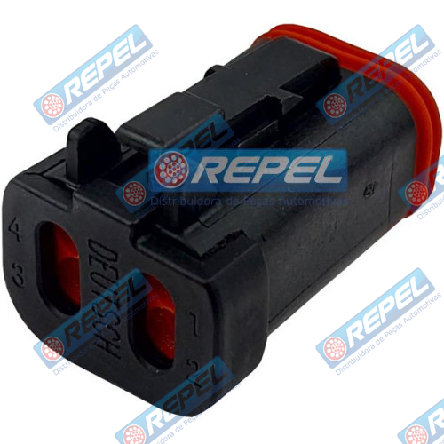 Conector Elétrico Repel RP1004998 Deutsch DT06-4S-E005 