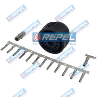 Kit Conector Elétrico Repel RP10100015 John Deere 57M8110