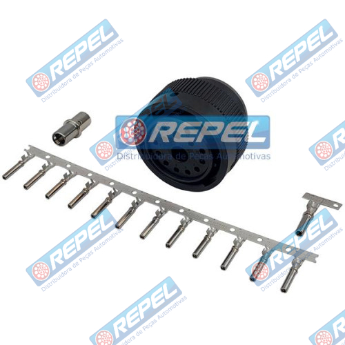 Kit Conector Elétrico Repel RP10100015 John Deere 57M8110