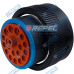 Conector Elétrico Repel RP10100016 Deutsch HDP262418SN Deutsch HDP26-24-18SN