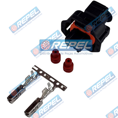 Conector Elétrico Repel RP10100028 John Deere 57M9828 CNH 87709793