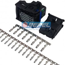 Kit Conector Elétrico Repel RP10100040 John Deere 57M10605