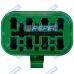 Conector Elétrico Repel RP10100056  John Deere 57M8985