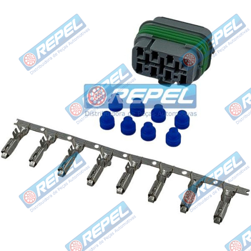 Conector Elétrico Repel RP10100058  John Deere 57M8984