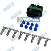Conector Elétrico Repel RP10100059  John Deere 57M8983 
