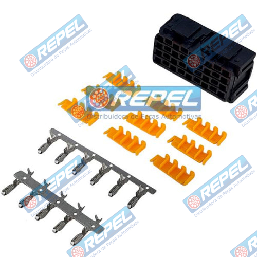 Kit Conector Elétrico Repel RP10100069 John Deere 57M8756