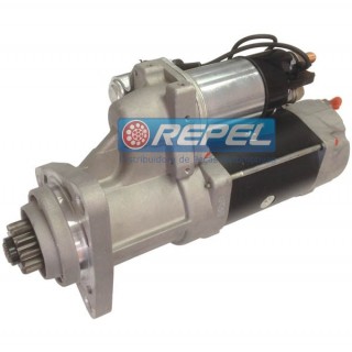 Motor Partida Delco 38MT 12V Caminhão VW 17220 17310 23210 23220 23310 24220 26220 26260 26310 Cummins Case MX270 MX240 MX305 Cummins 