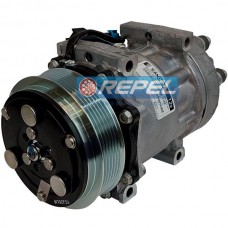 Compressor Ar Condicionado Sanden SD4382A Sanden SD4382 Internacional 3547916C1 Navistar 3615169C2