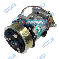 Compressor Ar Sanden SD8067 Scania 1412263 Scania 10575186 Scania 1376998