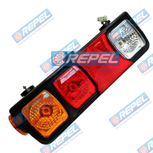 Conjunto Lanterna Traseira Guerra 2000> Com Triangulo Lado Esquerda 