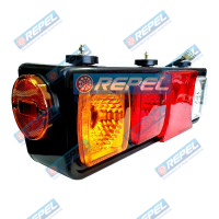 Conjunto Lanterna Traseira Guerra 2000> Com Triangulo Lado Direito