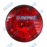 Lanterna Traseira LED Bivolt Vermelha Carretas e Implementos Randon 