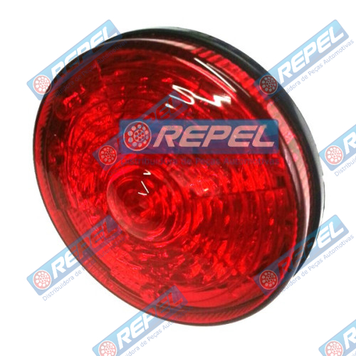 Lanterna Led Traseira Conjunto Randon Moderno Bi-Volt Vermelha