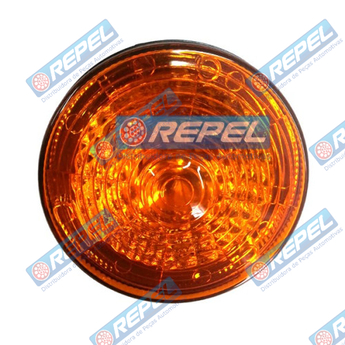 Lanterna Led Tras. Conjunto Randon Moderno Bi-volt Amarela