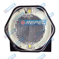 Lanterna Lateral LED Bivolt Cristal Com Suporte Adaptação Carretas Implementos e Outros . 