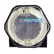 Lanterna Lateral LED Bivolt Cristal Com Suporte Adaptação Carretas Implementos e Outros . 