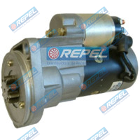 Motor Partida Hitachi 12V 9D Yanmar 4TNE94 4D94E Komatsu Yale GDP 060 Samsung SE50-3 c/ Motor Yanmar