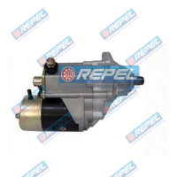 Motor Partida Denso 24V 10D Colhedora Case 8000 8800 7120 Com Motor Iveco Cursor 