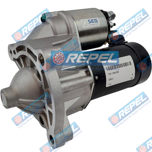 Motor Partida SEG T001006008 Valeo D6RA572 Peugeot 9608719280