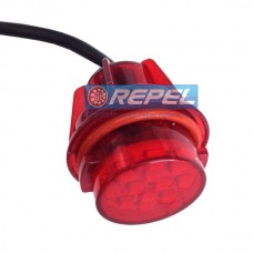 Soqled (SOKLED) SMD Bivolt Vermelho 1polo e 2polo Universal Carretas e Caminhões Lanternas
