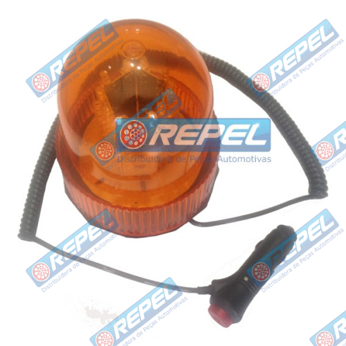 Giroflex Led (Giroled) 12V Amarelo Universal 100 LED Rotativo