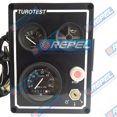 Painel Instrumentos 300535 12V Motores MWM D229 Estacionários Geradores Moto Bombas MWM
