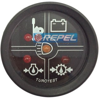 Relógio Sinalizador 5 Funcoes (52MM) Valtra Valmet 128 148 885 985 980 1180 1280 1580 1780