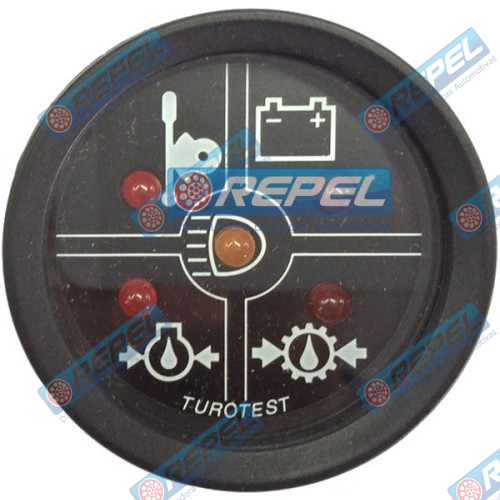 Relógio Sinalizador 5 Funcoes (52MM) Valtra Valmet 128 148 885 985 980 1180 1280 1580 1780