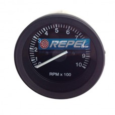Tacometro (Contagiro) 10000 Rpm 24V 80mm Colhedora Case A7000 A7700 CASE CNH 00180564
