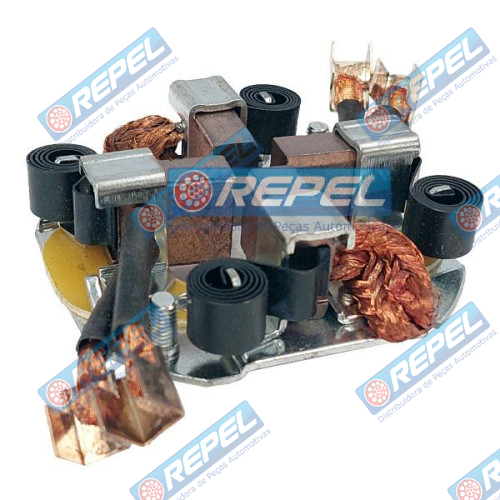 Porta Escova Partida Unifap UF12074 Unifap UF1.207/4 Valeo 182318