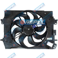 Eletroventilador Radiador Gates V5020995 Renault 214816812R, 214818009R, 214814116R, 214753416R, 214816703R