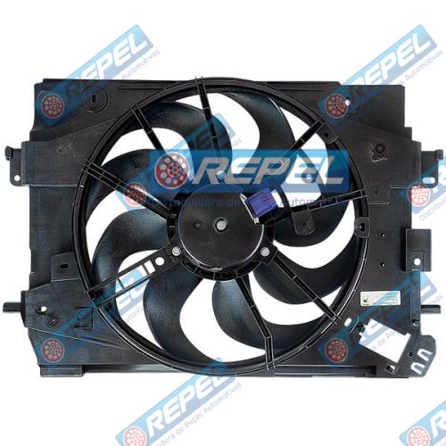 Eletroventilador Radiador Gates V5020995 Renault 214816812R, 214818009R, 214814116R, 214753416R, 214816703R