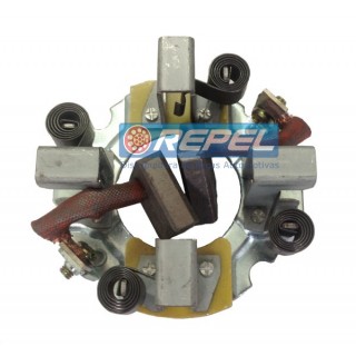 Porta Escova Partida  Mitsubishi MBB Axor 3340 3344 2540 2544 4040 4044 2640 2644 Actros (Com 2 Escovas )
