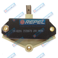 Regulador Volt. Alt. Bosch 140Amp. Ônibus MBB 0370 0371 Volvo B58 B10 VW e Scania