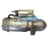 Motor Partida M100R Caminhão VW 17220 17310 23220 23310 26220 26310 26260 Titan 12Volts 12Dentes