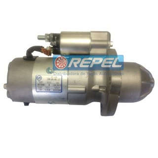 Motor Partida M100R Caminhão VW 17220 17310 23220 23310 26220 26310 26260 Titan 12Volts 12Dentes