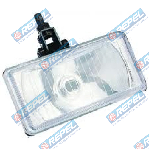 Farol Auxiliar Milha Universal Retangular Adaptação (PAR)