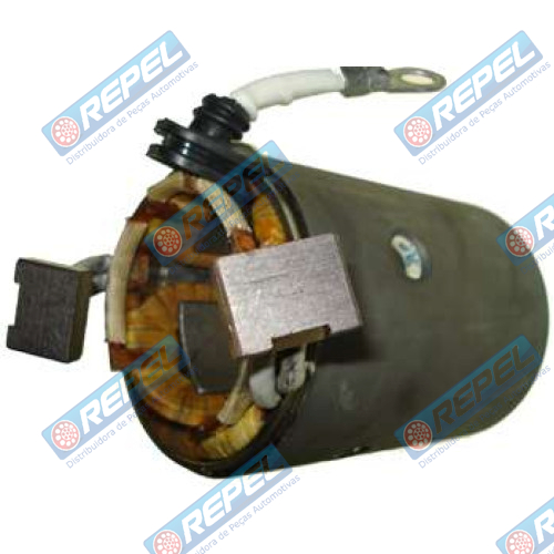 Conjunto Carcaça e Bobina Partida Iskra AZE MF Valmet 