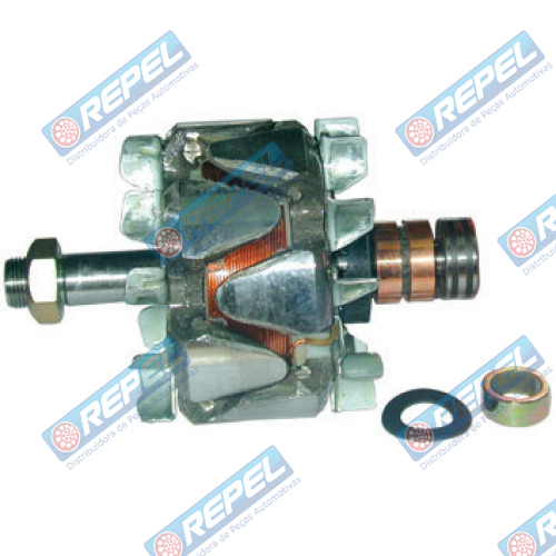 Rotor Alternador AV128 12V 90AMP. John Deere Gol Parati Santana