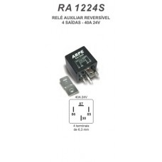 Rele Auxiliar 24V 4 Terminais Universal